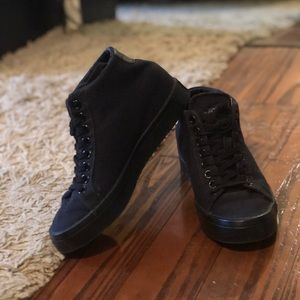 Adidas black sneakers